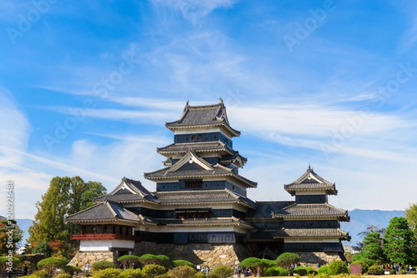 Fototapeta 国宝、松本城