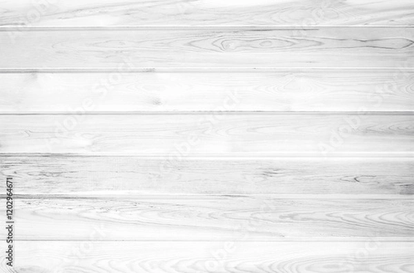 Obraz Pure white wood wall texture background