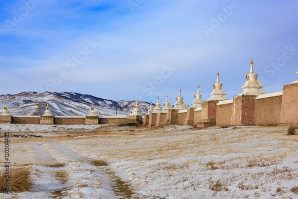 Obraz Mongolian old capital, Kharkorum