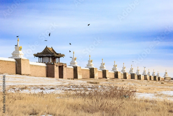 Fototapeta Mongolian old capital, Kharkorum