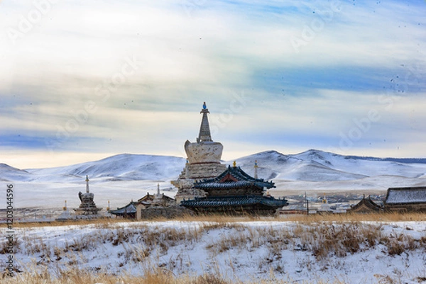 Obraz Mongolian old capital, Kharkorum