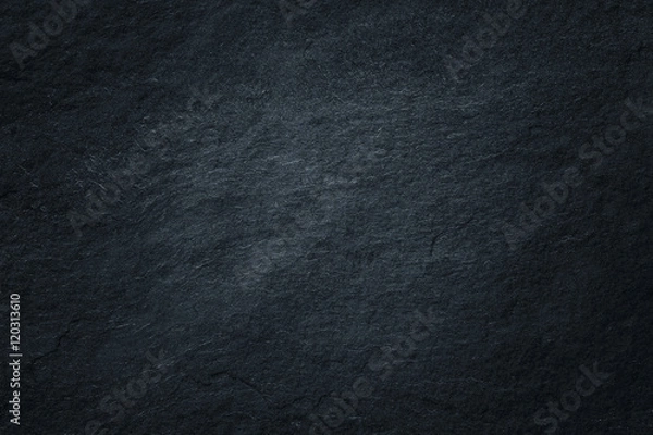 Obraz Ciemnoszary czarny łupek tło lub tekstura kamienia naturalnego.