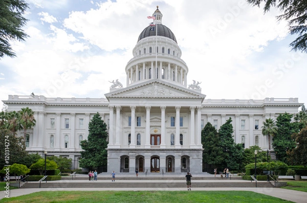 Obraz California state capitol building 