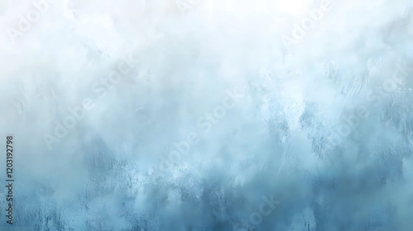 Fototapeta Subtle blue gradient that fades into a peaceful atmosphere.