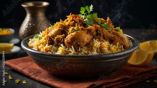 Obraz chicken wings with rice