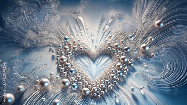 Fototapeta バレンタインの愛と感謝を象徴する背景画像.
結婚式やプロポーズのイメージに最適.
空間を活かしたエレガントな背景.
特別な日のための温かなデザイン.
ハートと自然が融合したデザイン.
カード、招待状、ウェルカムボードに最適化したデザイン.
記念日を彩る特別なデザイン.
generated by AI.
