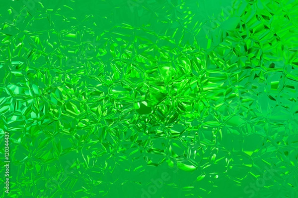Obraz Abstract green glass background