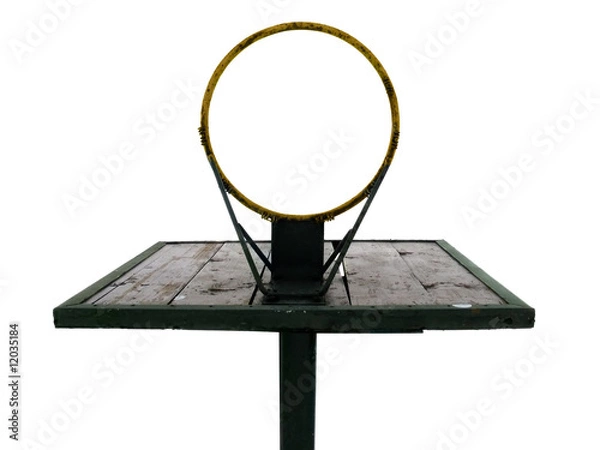 Obraz Old basketball ring