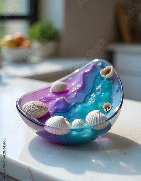 Obraz a resin art pic