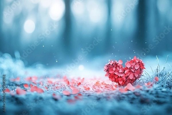 Obraz "Vibrant and Colorful Heart Wallpapers for a Joyous Valentine's Day Celebration"