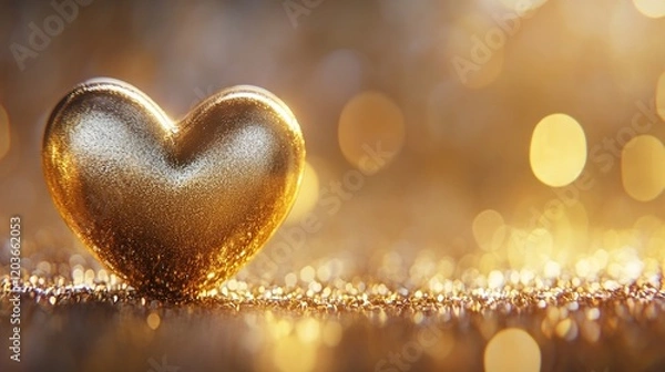 Fototapeta "Vibrant and Colorful Heart Wallpapers for a Joyous Valentine's Day Celebration"