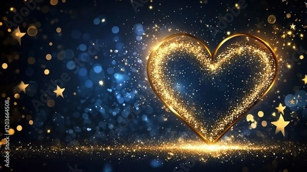 Obraz "Vibrant and Colorful Heart Wallpapers for a Joyous Valentine's Day Celebration"