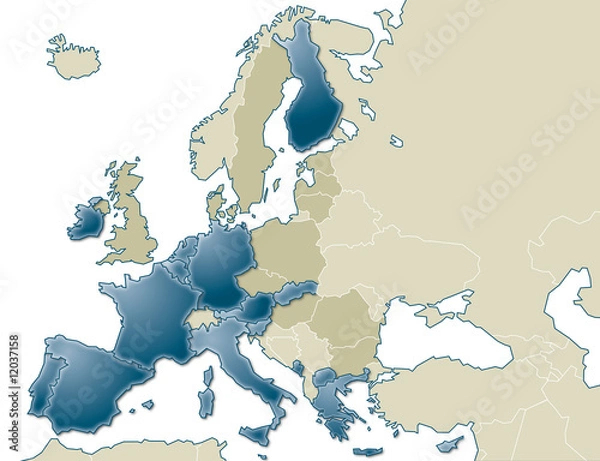 Fototapeta Euro-Zone