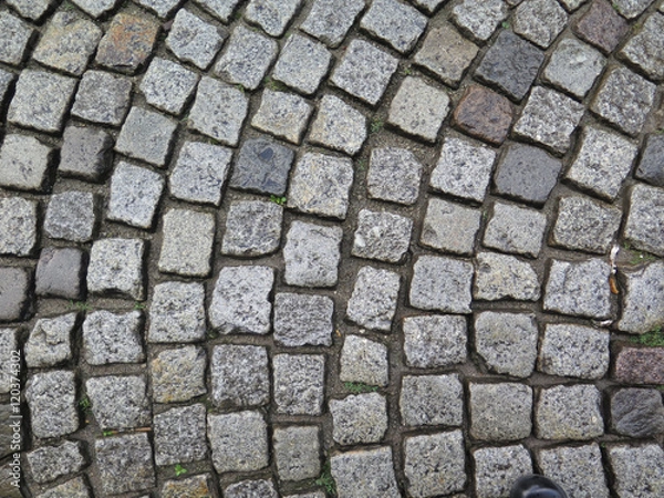Fototapeta Clean cobblestone pattern