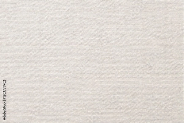Fototapeta Beige textured fabric background with subtle woven pattern.