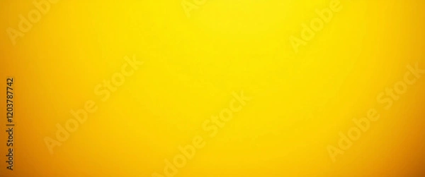 Fototapeta Grainy Yellow texture background fading from light to dark