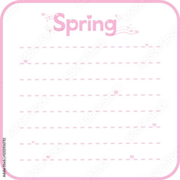 Fototapeta 봄메세지