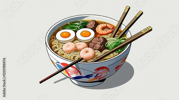 Fototapeta Ramen Bliss