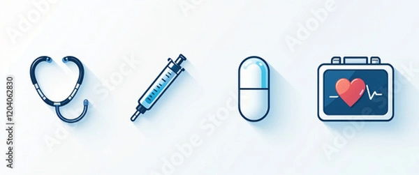 Obraz MEDICAL ICON SET 