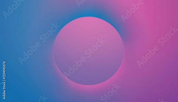 Fototapeta Abstract Blue Pink Circle Gradient