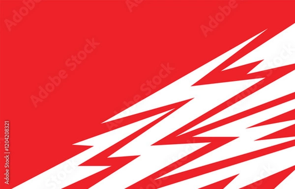 Obraz Abstract background with sharp and zigzag pattern and with some copy space area