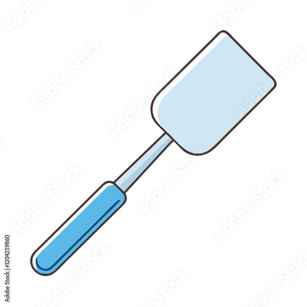 Fototapeta spatula icon, spatula vector illustration-simple illustration of spatula, perfect for spatula logos and icons