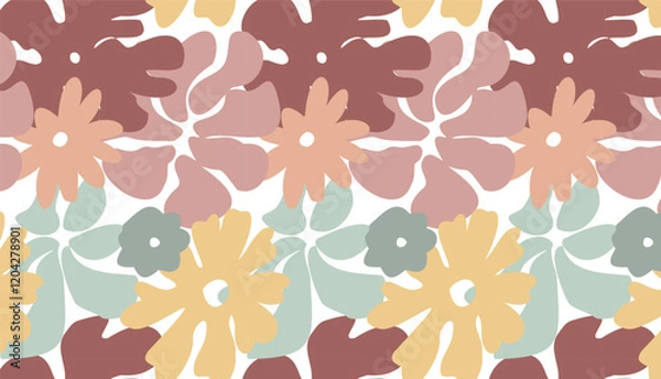Obraz seamless pattern with autumn leaves