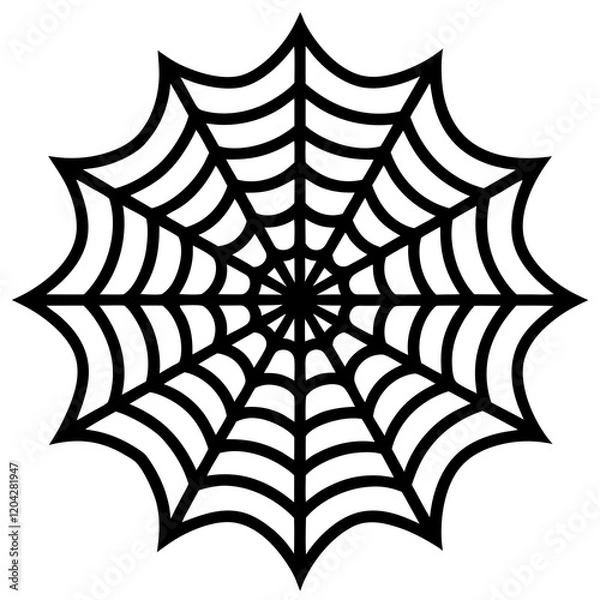 Fototapeta spider web vector