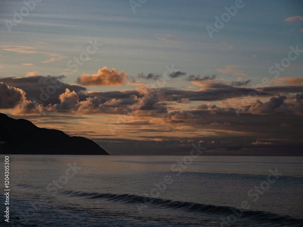 Fototapeta Sunset on Hams Bluff