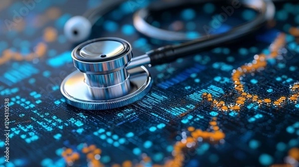 Obraz Using AI and medical technology to advance global healthcare, integrate data science for better patient care, boost business growth, and deliver efficient, innovative health solutions internationally