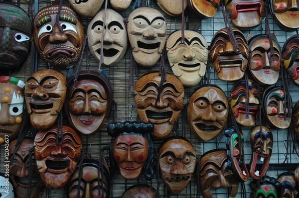 Obraz Koreańskie maski