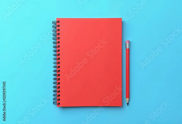 Obraz notebook with pen