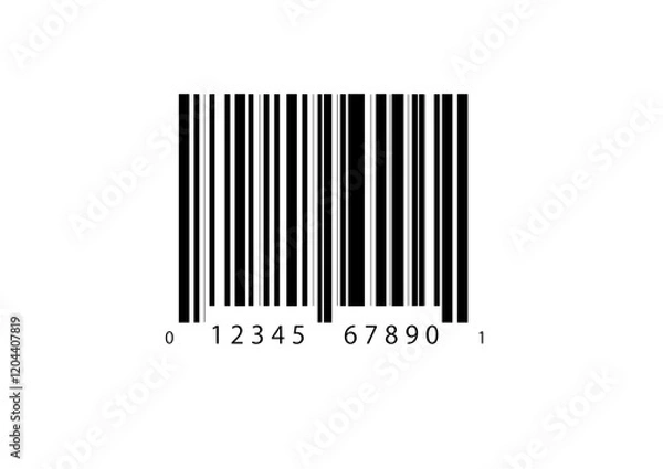 Fototapeta バーコード。アイコン。ベクター。素材。