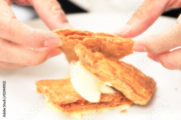 Fototapeta ケーキ作り