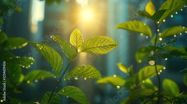 Fototapeta ESG environment social governance concept for finance and investment business and ethical business concepts. Green business investment strategy for sustainability. Sustainable corporation development.