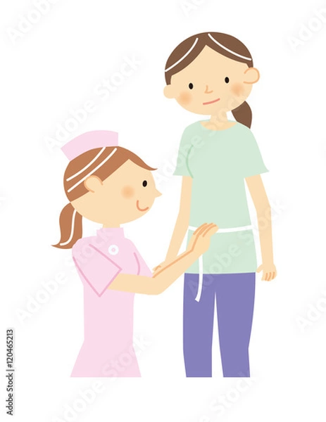 Obraz 健康診断　女性