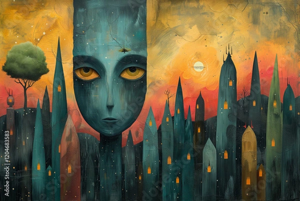 Obraz graffiti on the wall