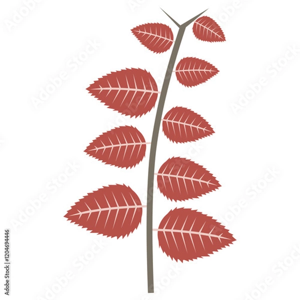 Obraz Aesthetic plant vector for decoration