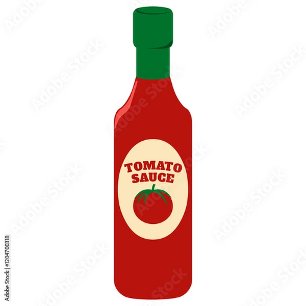 Obraz tomato sauce bottle