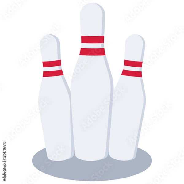 Obraz bowling pins