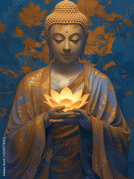 Obraz buddha wisdom painting