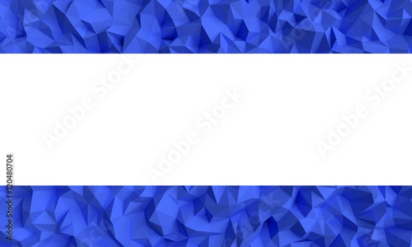 Obraz low poly Werbung