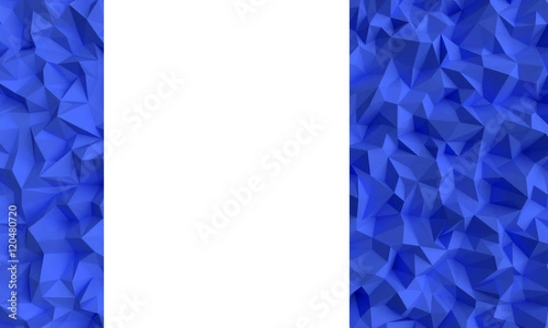 Obraz low poly Werbung