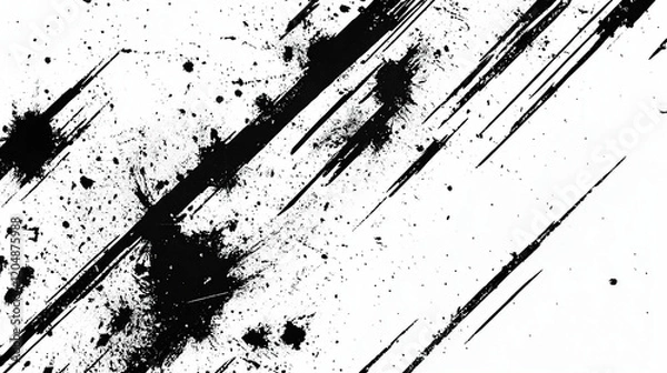 Obraz インクスプラッターテクスチャ