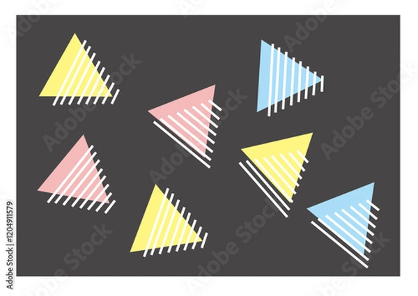 Obraz triangle pattern