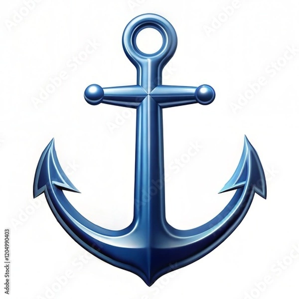 Obraz Anchor logo ai generated
