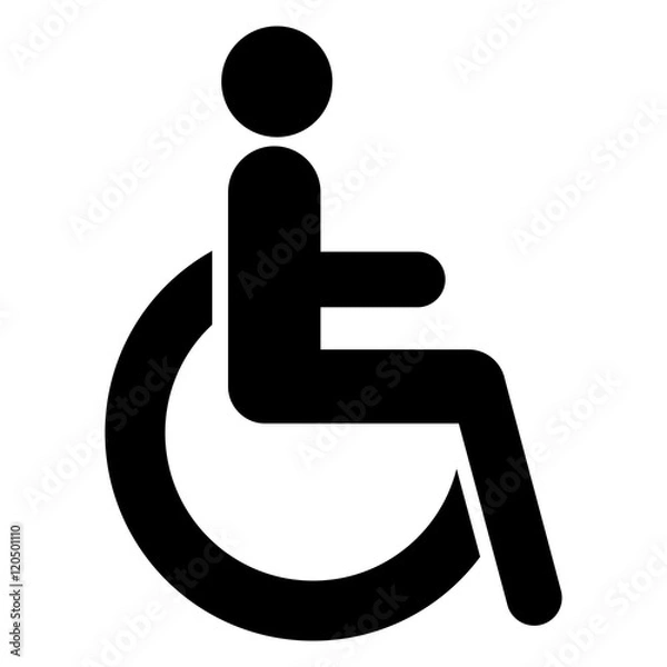 Fototapeta Rollstuhl