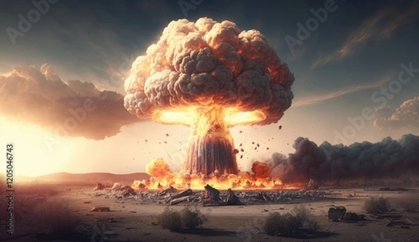 Obraz A nuclear explosion