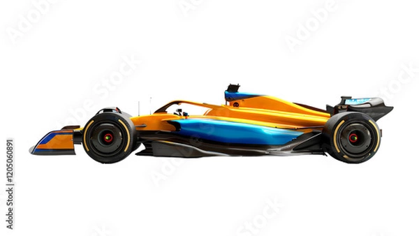 Obraz Top Performance Formula 1 Race Cars with Stunning Designs: Exploring Cutting-Edge F1 Car Engineering and Aerodynamics