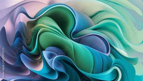 Fototapeta Seamless abstract pattern